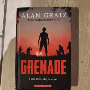 Scholastic Grenade Hardcover - Red and Black